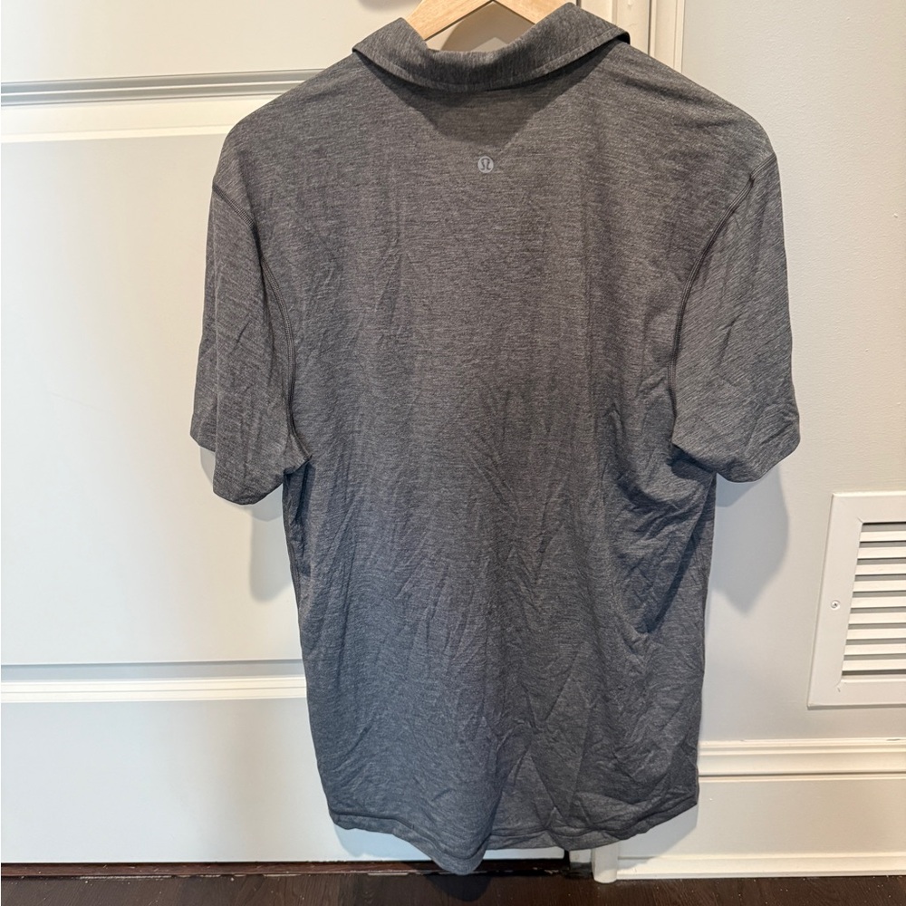 Lululemon Gray Polo Shirt - Picture 3 of 3
